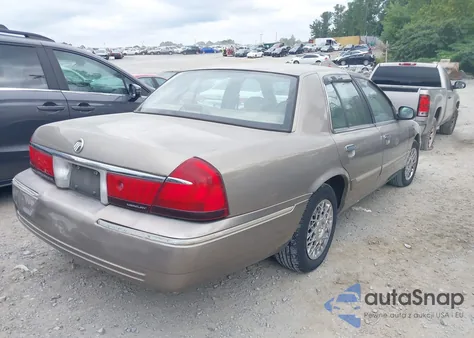 2002 Mercury Grand Marquis Gs из США, поврежденный, VIN 2MEFM74W62X642845